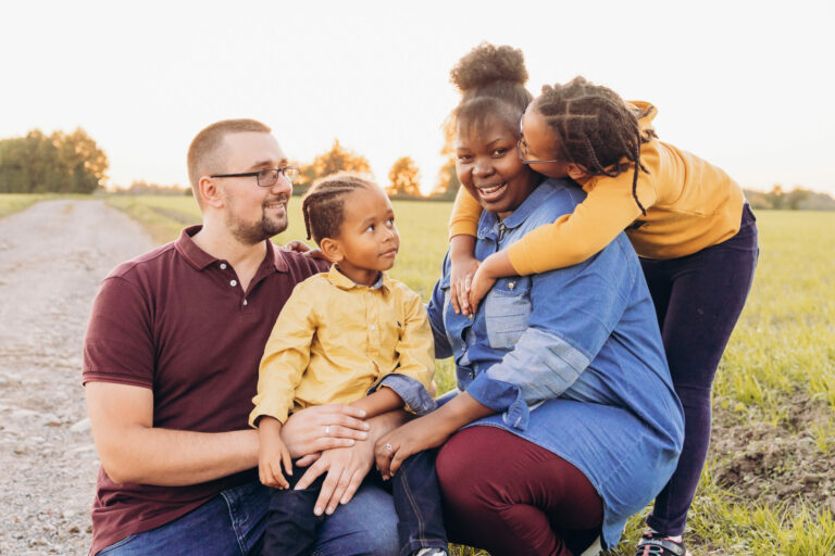 Familie, natürliches Familienbild